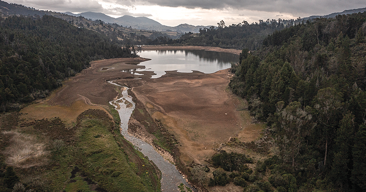 Laporan Global: Kekeringan mengeringkan waduk-waduk di Kolombia