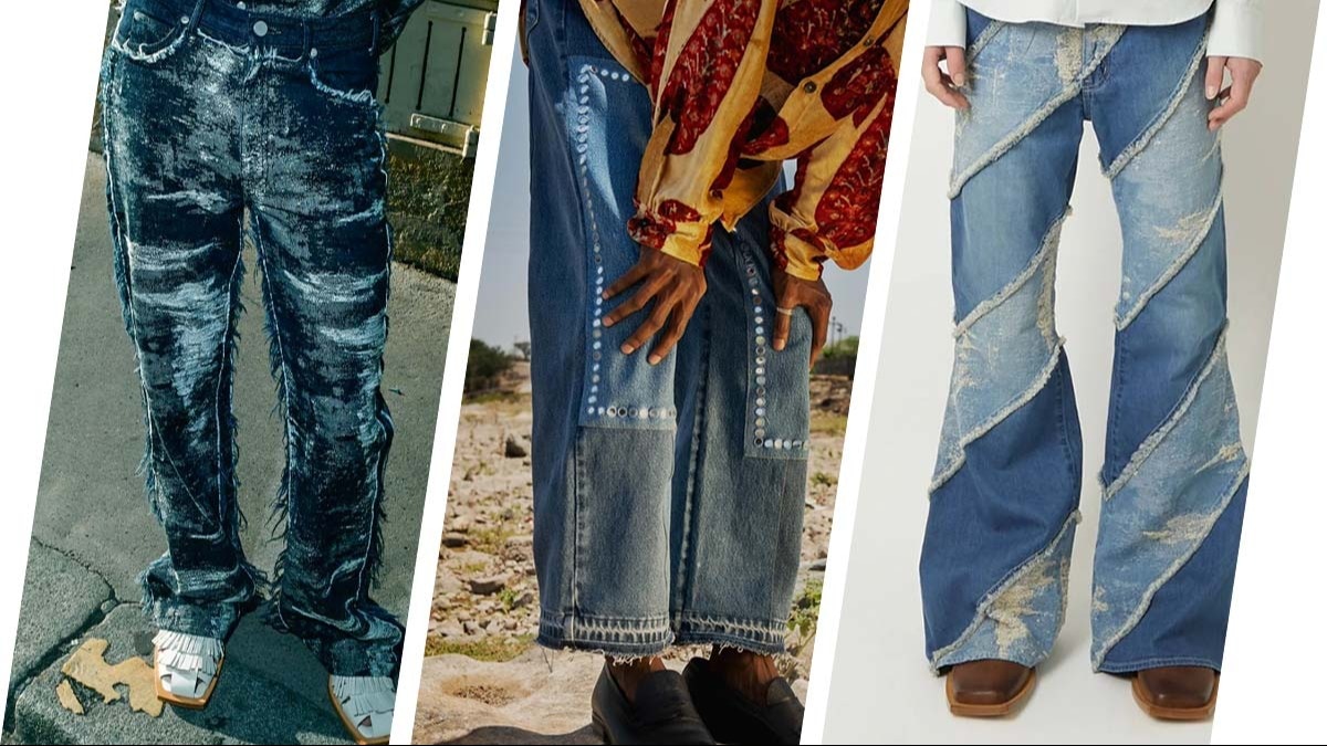 Jeans pria terlihat sangat menyenangkan di bawah sinar matahari musim panas tahun ini
