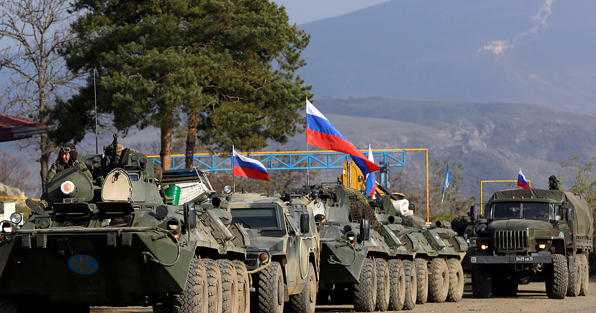 Rusia menarik pasukannya keluar dari wilayah Nagorno-Karabakh