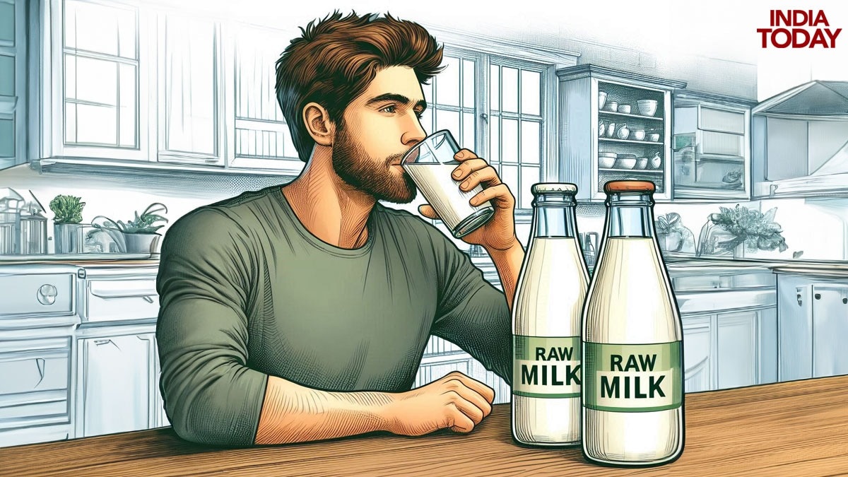 Minum susu mentah bisa menyebabkan flu burung.  Jangan tertipu dengan tren baru