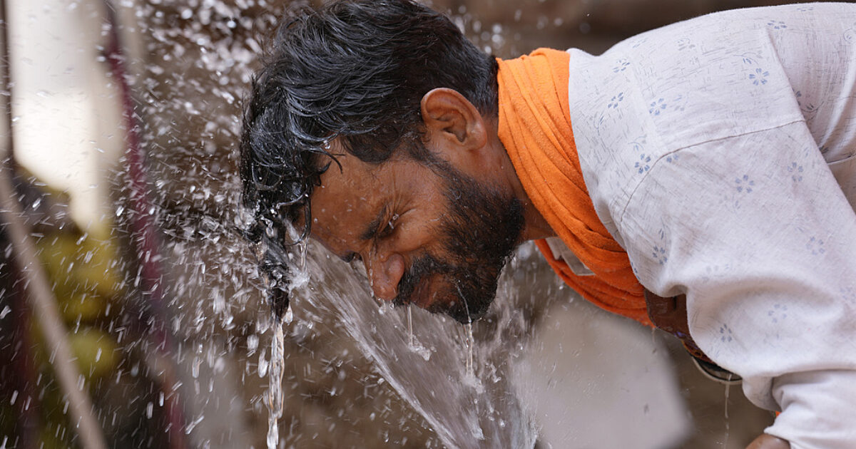 Rekor suhu di India terkait dengan ribuan…