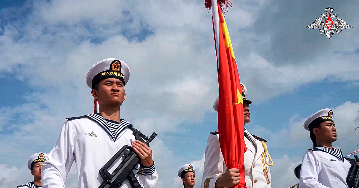 Pasukan Jepang berlatih dengan sekutu setelah angkatan laut Rusia-Tiongkok…