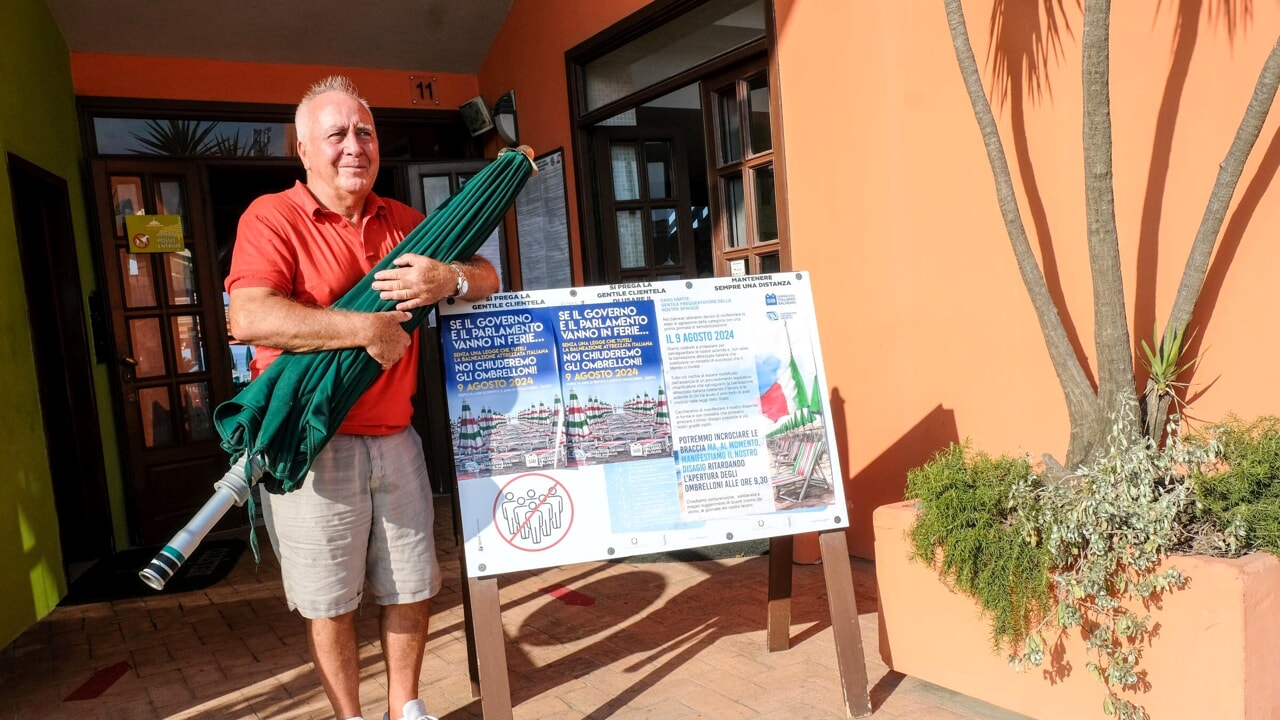 Dunia dalam resesi: kita berbicara tentang payung