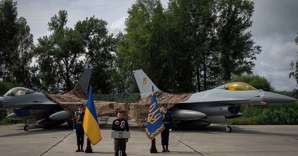 Zelenskyy: F-16 telah tiba di Ukraina