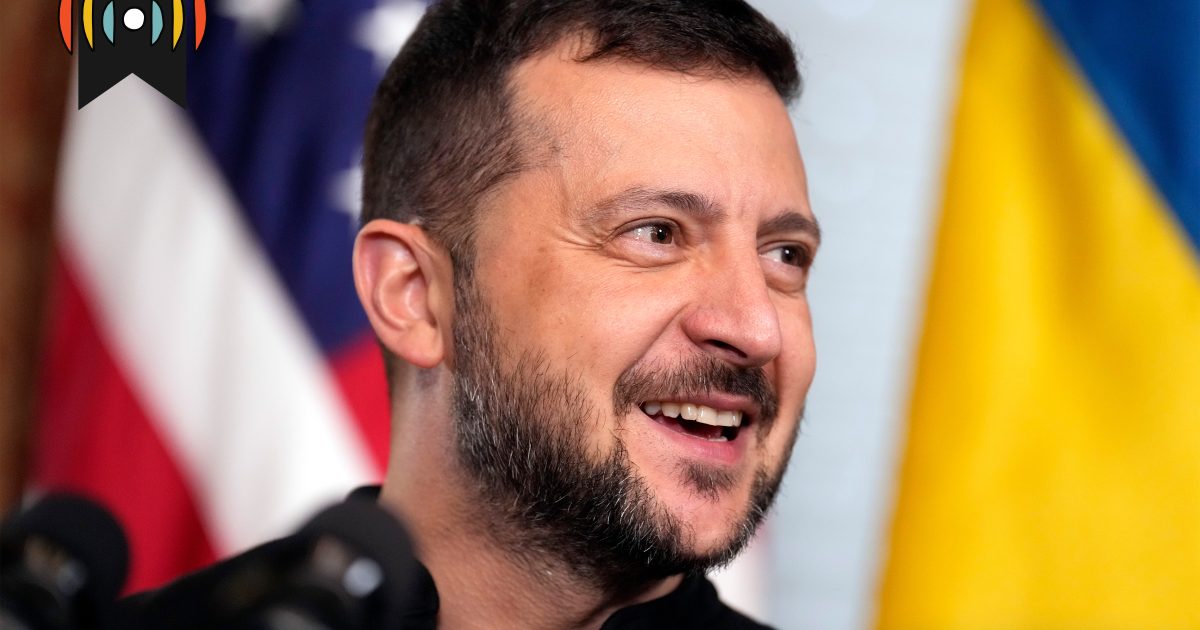 Volodymyr Zelenskyy pergi ke Washington