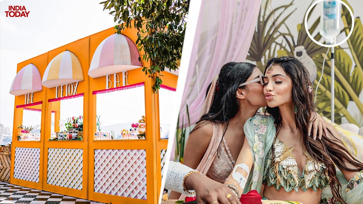 Batangan detoks, infus: Mabuk pernikahan di India bisa disembuhkan secara luar biasa