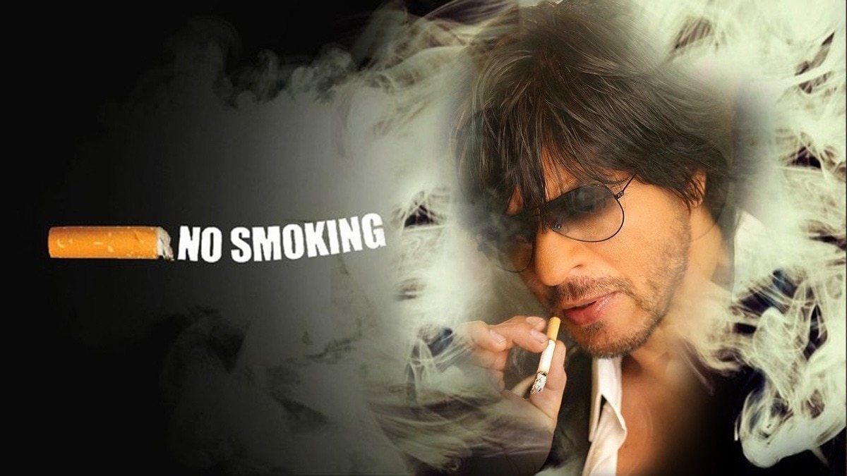Shah Rukh Khan announced that he has finally quit smoking.