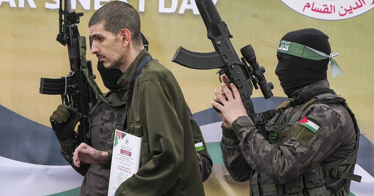 Hamas merilis tiga sandera Israel yang kurus sebagai gantinya