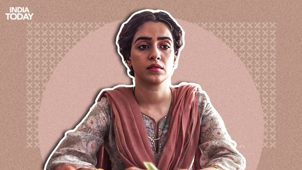 Sanya Malhotra in a still from Mrs.