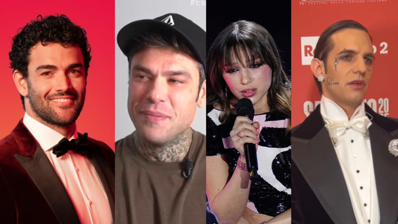 Fedez dibawa pergi oleh pengawal, seks di ruang ganti Sanremo dan gosip lainnya untuk dibaca pada akhir pekan