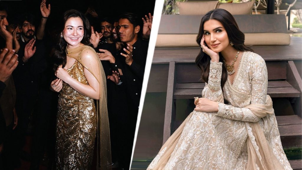 (L) Hania Aamir (R) Tara Sutaria