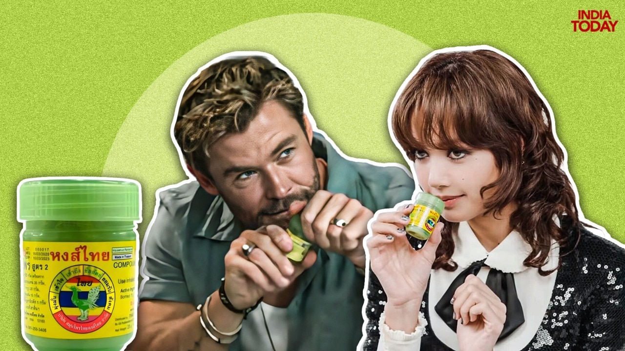 The Hong Thai inhaler consists of Menthol,Camphor, Eucalyptus oil and Borneol. Photo: India Today