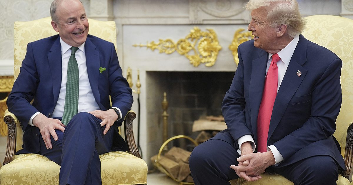 Trump bertemu dengan PM Irlandia, bersumpah untuk merebut kembali farmasi…