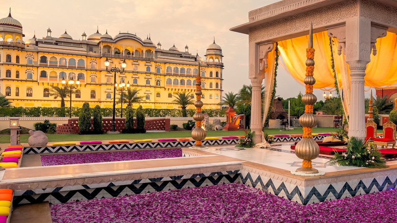 Noor Mahal, known for weddings, is now a leisure travel favourite on long weekends.