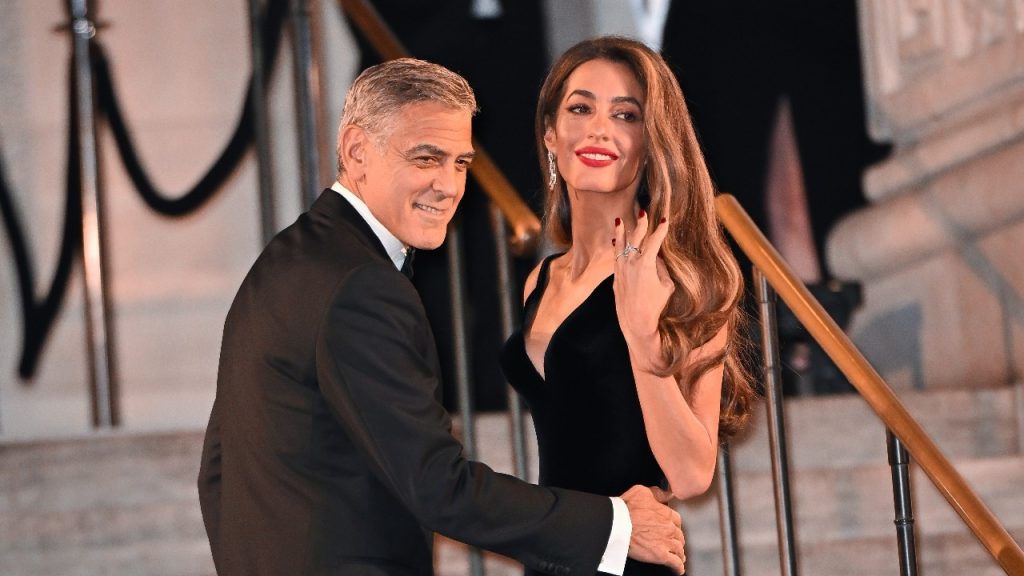 George and Amal Clooney.