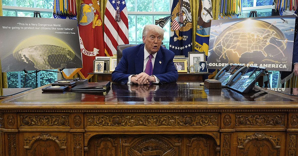 Trump memulai proyek pertahanan rudal kubah emas
