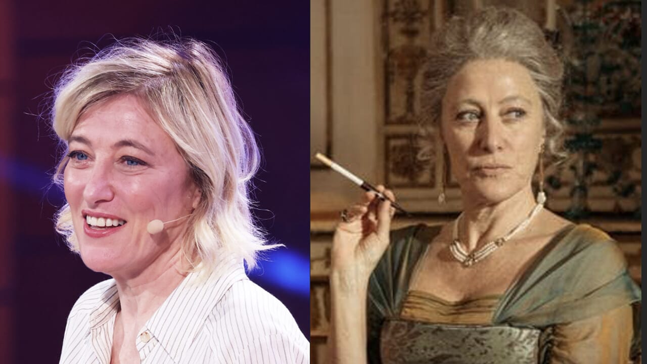 Valeria Bruni Tedeschi: "Seni kegembiraan? Akhirnya peran di mana saya bisa menjadi tua dan buruk. Direktur hebat Golino"