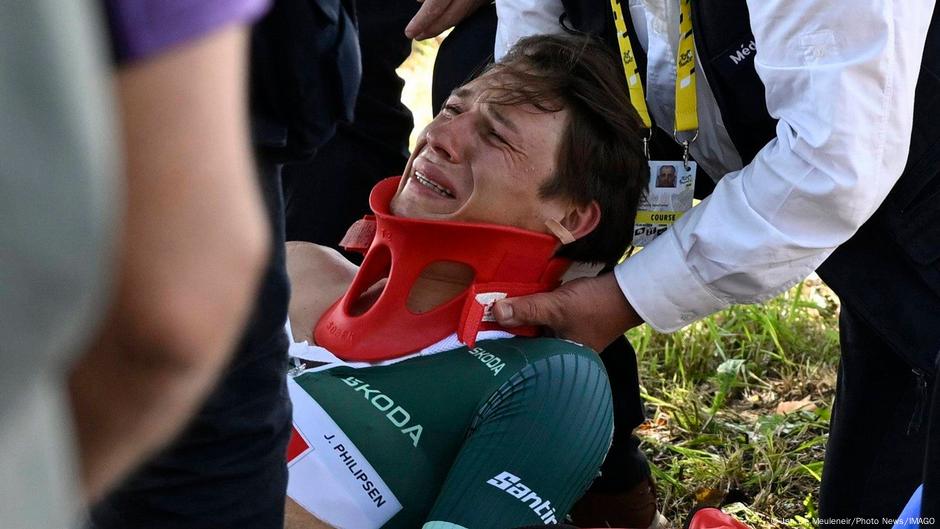 Jasper Philipsen-Sturz Mengakhiri Mimpi Tur-De-Prance-nya