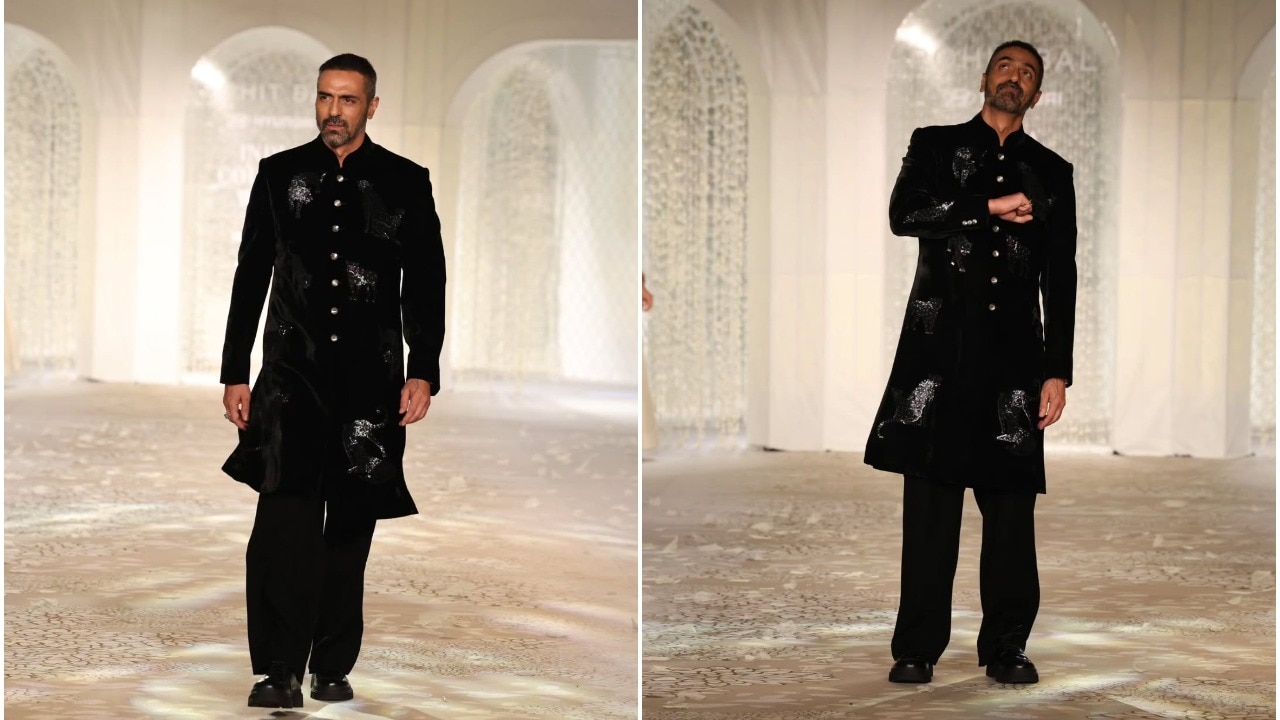 Puisi Rohit Bal di Thread hidup melalui Arjun Rampal Musim couture ini