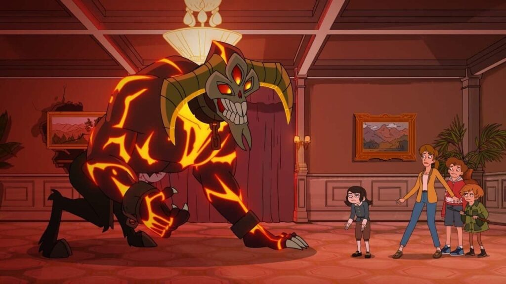 Haunted Hotel - The Infested Hotel, serial animasi baru Netflix (horor): When It Out Out