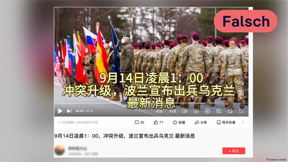 Pemeriksaan Fakta: Berita Palsu dari Tiongkok untuk Perang Ukraina