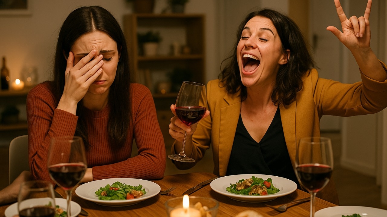 ⁠Bealing dengan teman -teman yang menjadi jahat setelah beberapa minuman