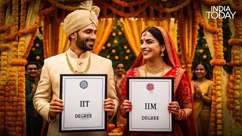 Apakah gelar dari perguruan tinggi ternama benar-benar penting dalam perjodohan di India?