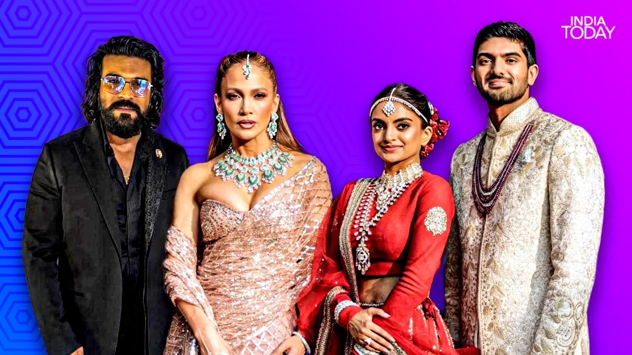 Pernikahan Netra Mantena dan Vamsi Gadiraju menjadi tontonan yang penuh gaya