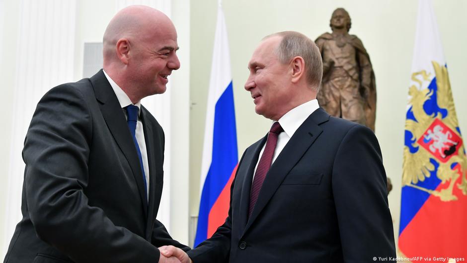 Bos FIFA Infantino menyerukan kembalinya Rusia ke dunia sepakbola