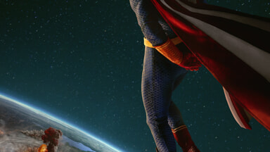 The Boys 5 - poster teaser dengan Homelander Patriot