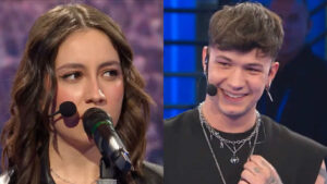 Teman Maria De Filippi, episode pertama malam itu yang top dan flop. Kartu laporan