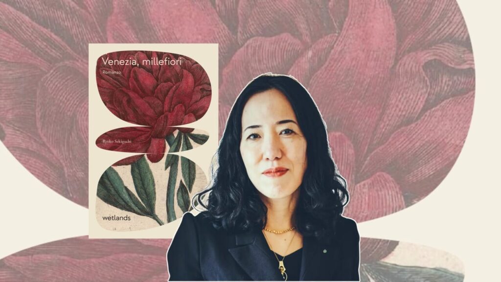 Seorang wanita Jepang di Venesia, mencari laguna rahasia