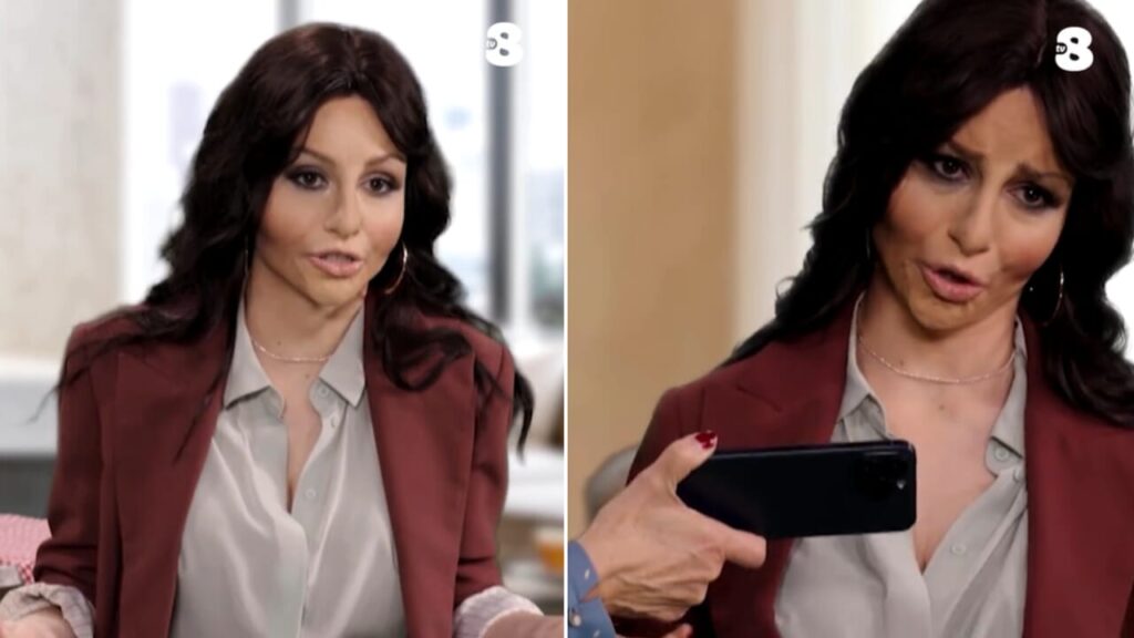 GialappaShow, tiruan Sabrina Ferilli sungguh menarik: "Saat saya bekerja dengan Virzì, dia mengajari saya segalanya"