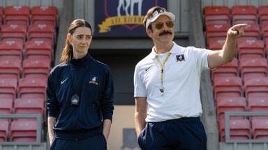 Jason Sudeikis di Stadion Richmond di Ted Lasso 4
