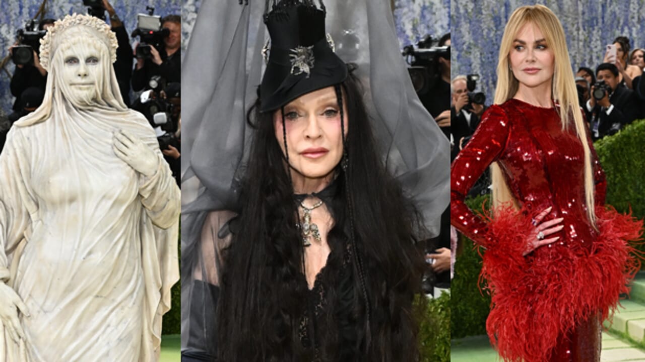 "Bertemu Gala"rapor penampilan: Nicole Kidman di atas (10), Madonna gagal (3), patung Heidi Klum (4)
