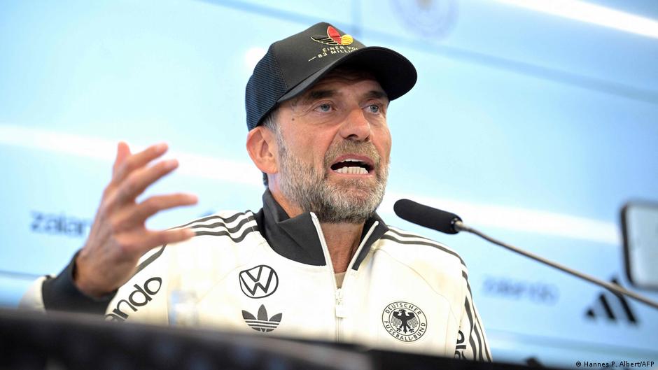 Tim DFB: Pelatih nasional Jürgen Klopp memulai dengan skuad XXL