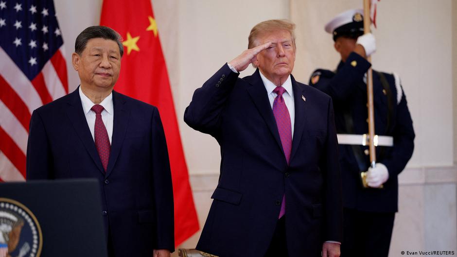 Xi dan Trump: Tidak sepatah kata pun tentang Taiwan di depan umum